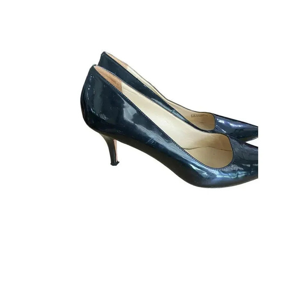 Cole Haan Women's Black Pointed Toe Slip On Vesta Pump Heel Size 9B - Picture 4 of 8